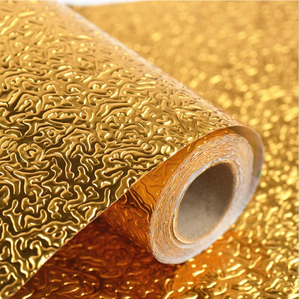 Oil proof Gold Sticker Roll1